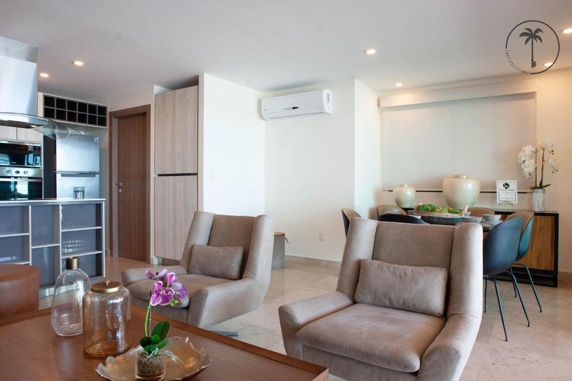 Stylish Apt. W/ Rooftop, Infinity Pool & Sea View * Mazatlan